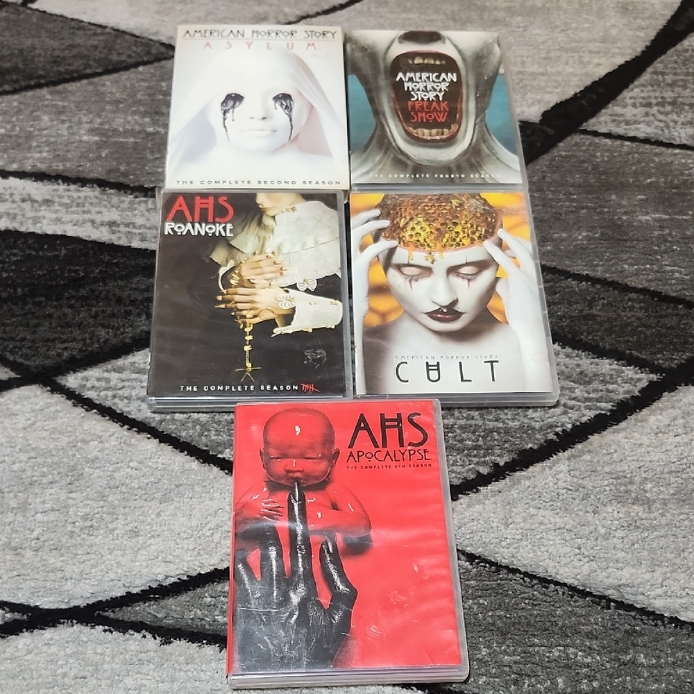 AMERICAN HORROR STORY 2-4-6-7-8 SEASONS TELEVISION SERIES